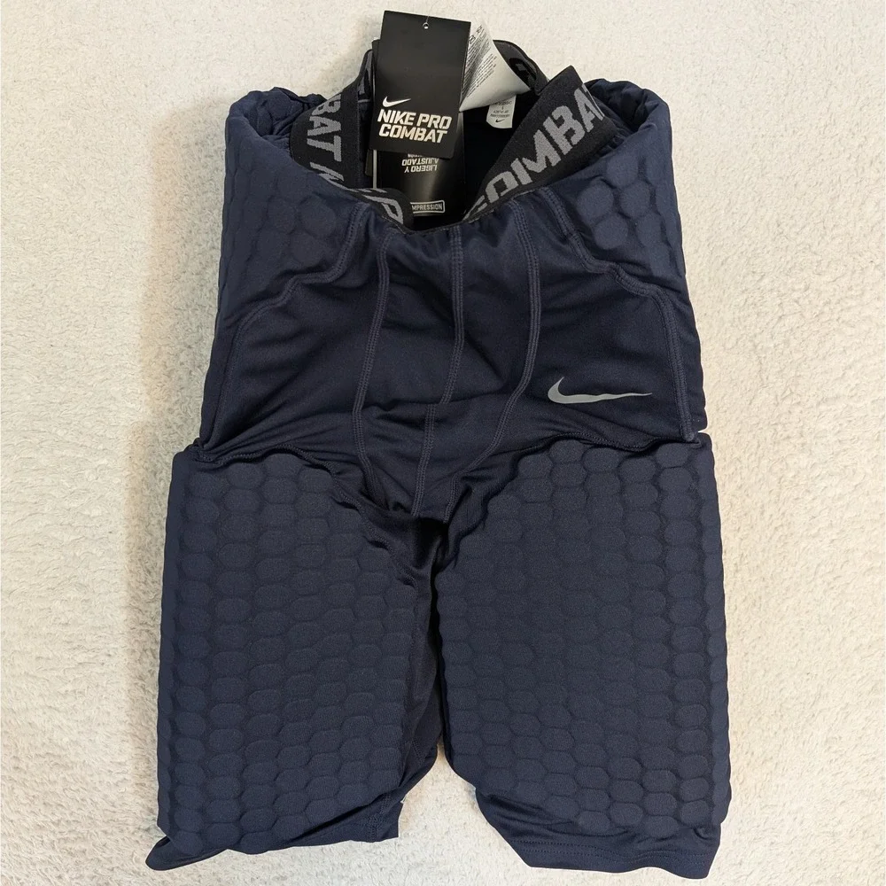 NEW Nike Pro Dry Fit Unisex Men's S Blue Lightweight‎ Combat Shorts
